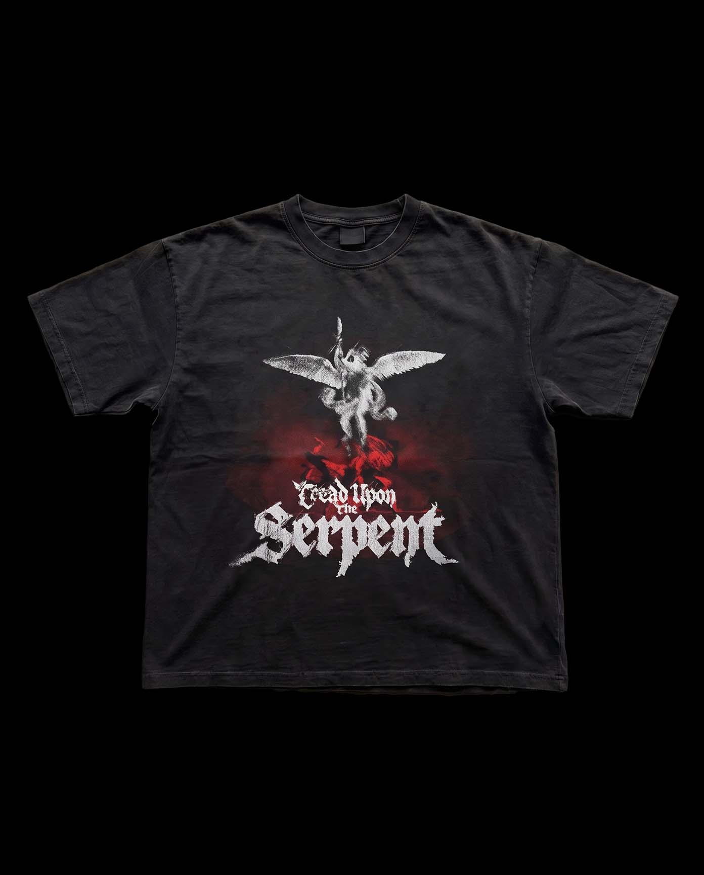Serpent Christian streetwear tee by Sinews, alternate view